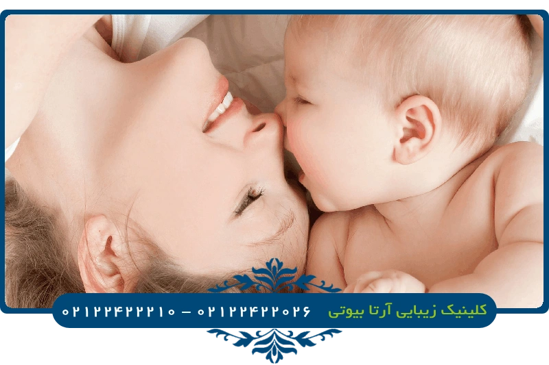 شیر دادن به نوزاد باعث برزگ شدن سینه می شود